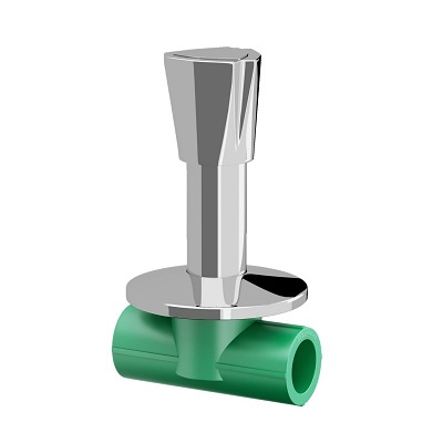 PPR-VALVE-CHROME PLATED-SOCKET